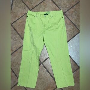 Ralph Lauren Bright Green Chinos